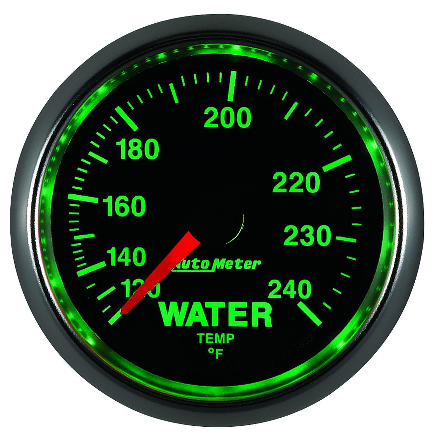 Auto Meter GS Series Water Temperature Gauge AU3832