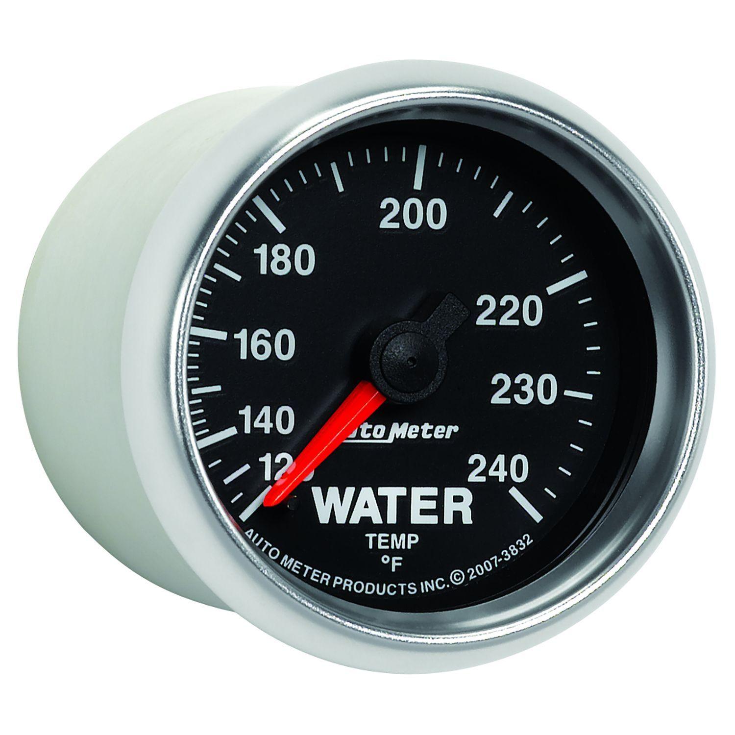 Auto Meter GS Series Water Temperature Gauge AU3832