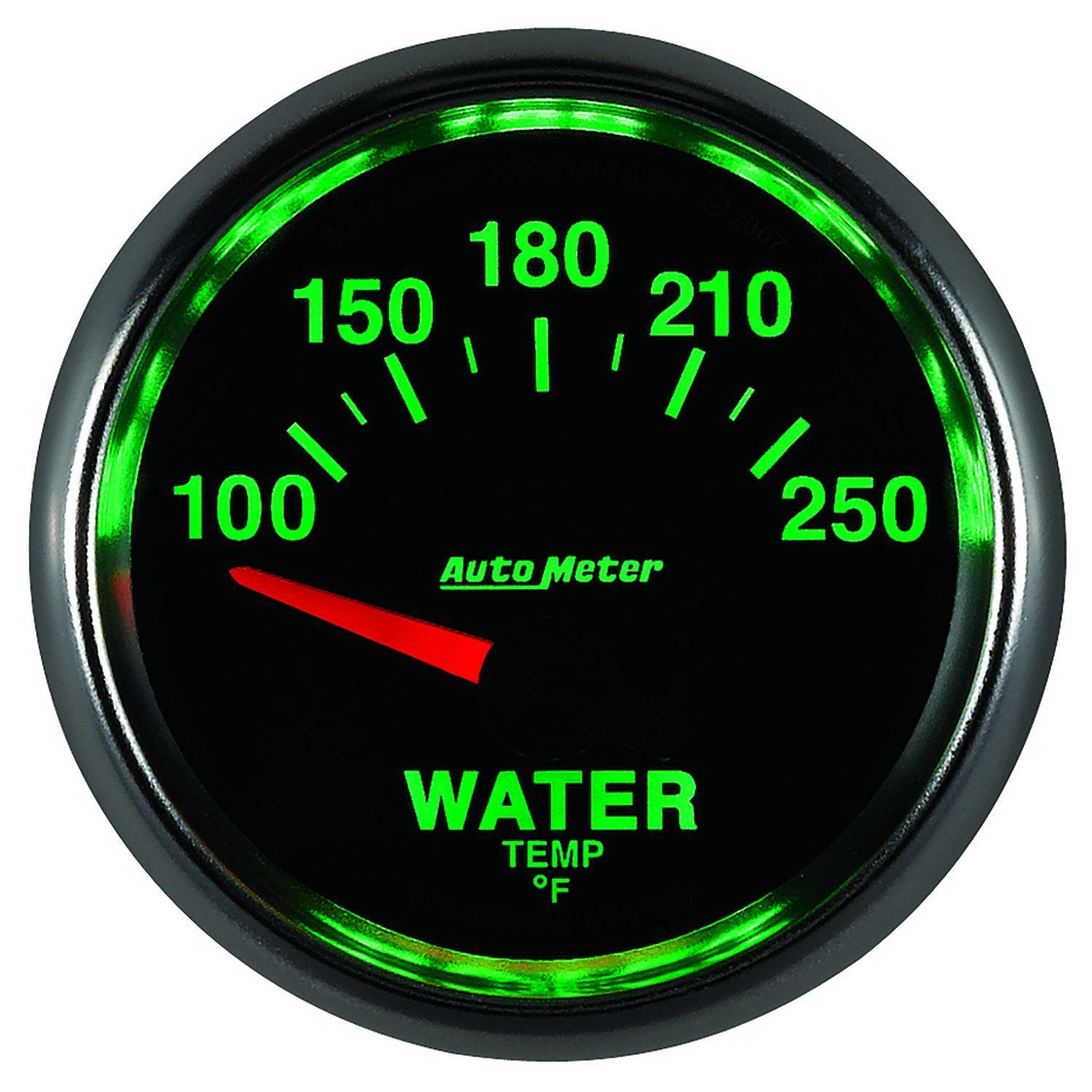 Auto Meter GS Series Water Temperature Gauge AU3837