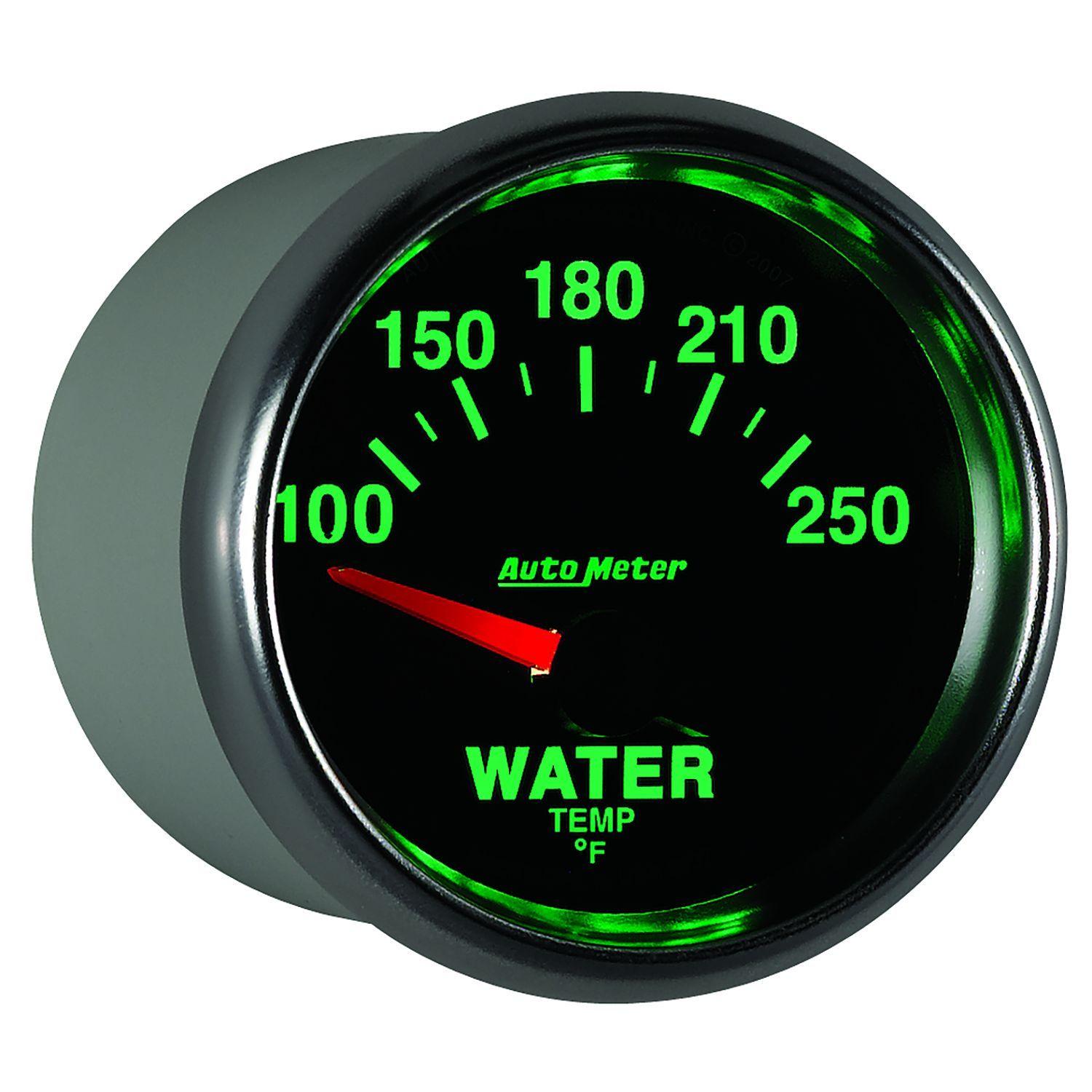 Auto Meter GS Series Water Temperature Gauge AU3837