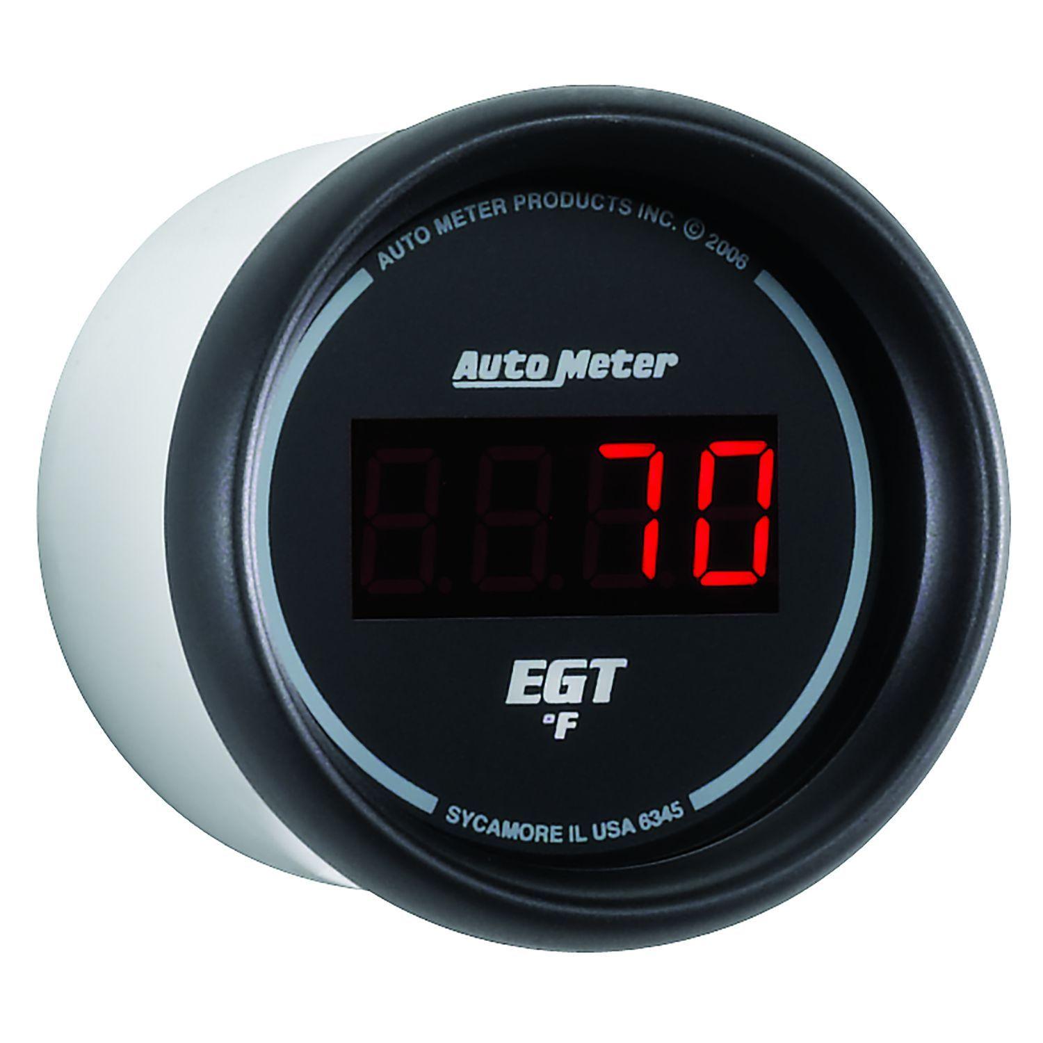 Auto Meter Sport-Comp Digital Series Pyrometer Gauge AU6345