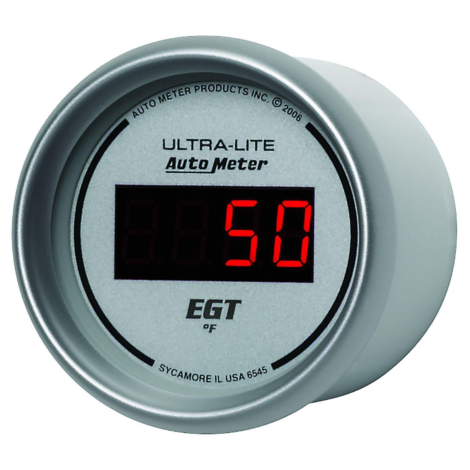 Auto Meter Ultra-Lite Digital Series Pyrometer Gauge AU6545