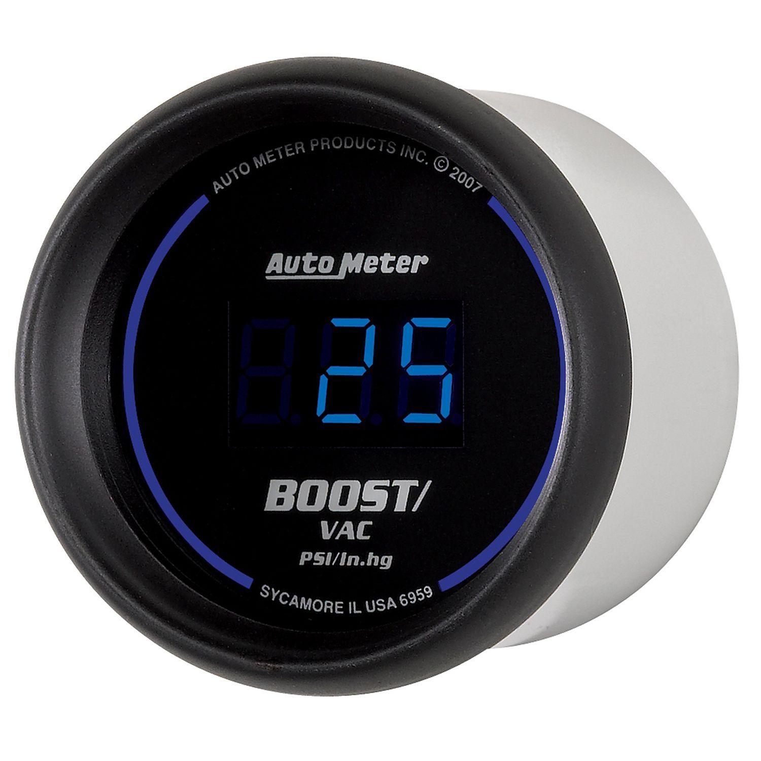 Auto Meter Cobalt Digital Series Boost/Vacuum Gauge AU6959