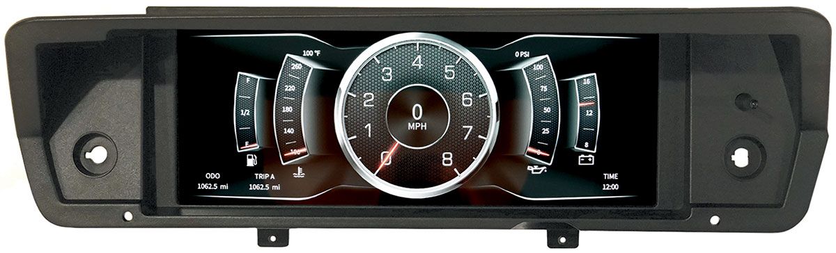 Invision 12.3" HD LCD Digital Display Dash AU7009