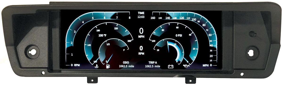 Invision 12.3" HD LCD Digital Display Dash AU7009