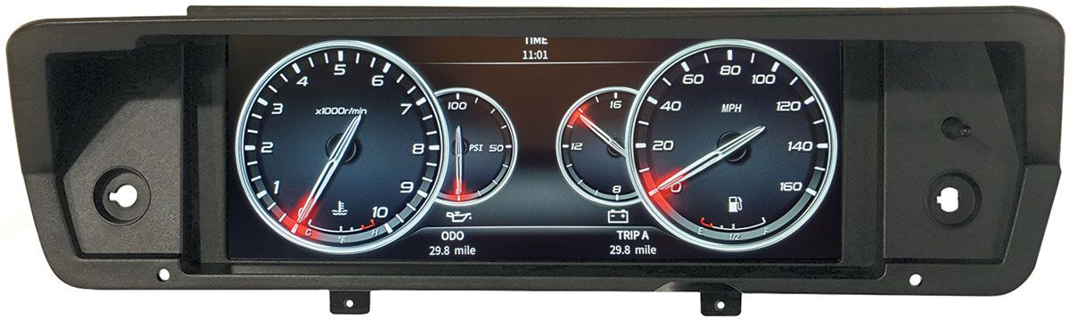 Invision 12.3" HD LCD Digital Display Dash AU7009