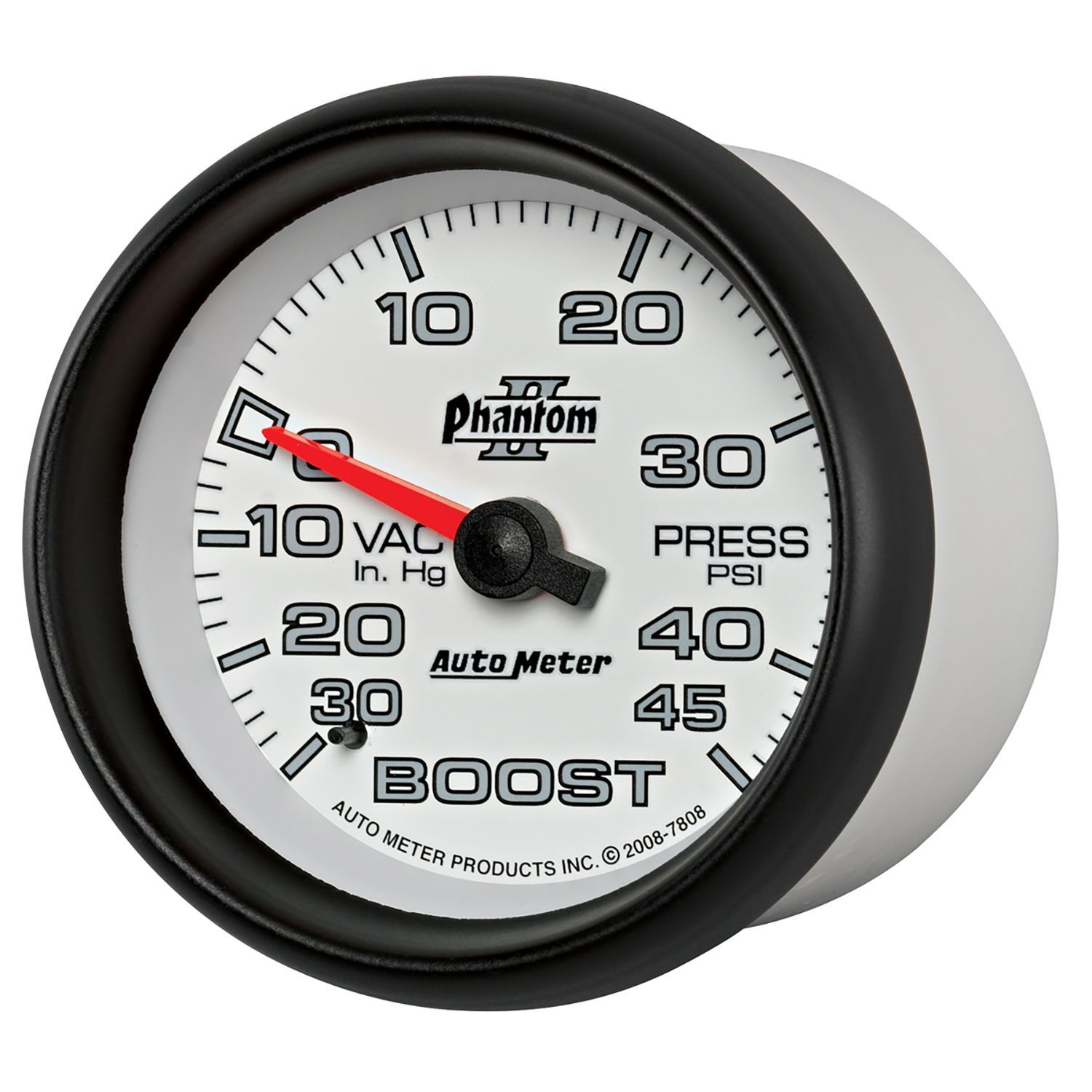 Auto Meter Phantom II Series Boost/Vacuum Gauge AU7808