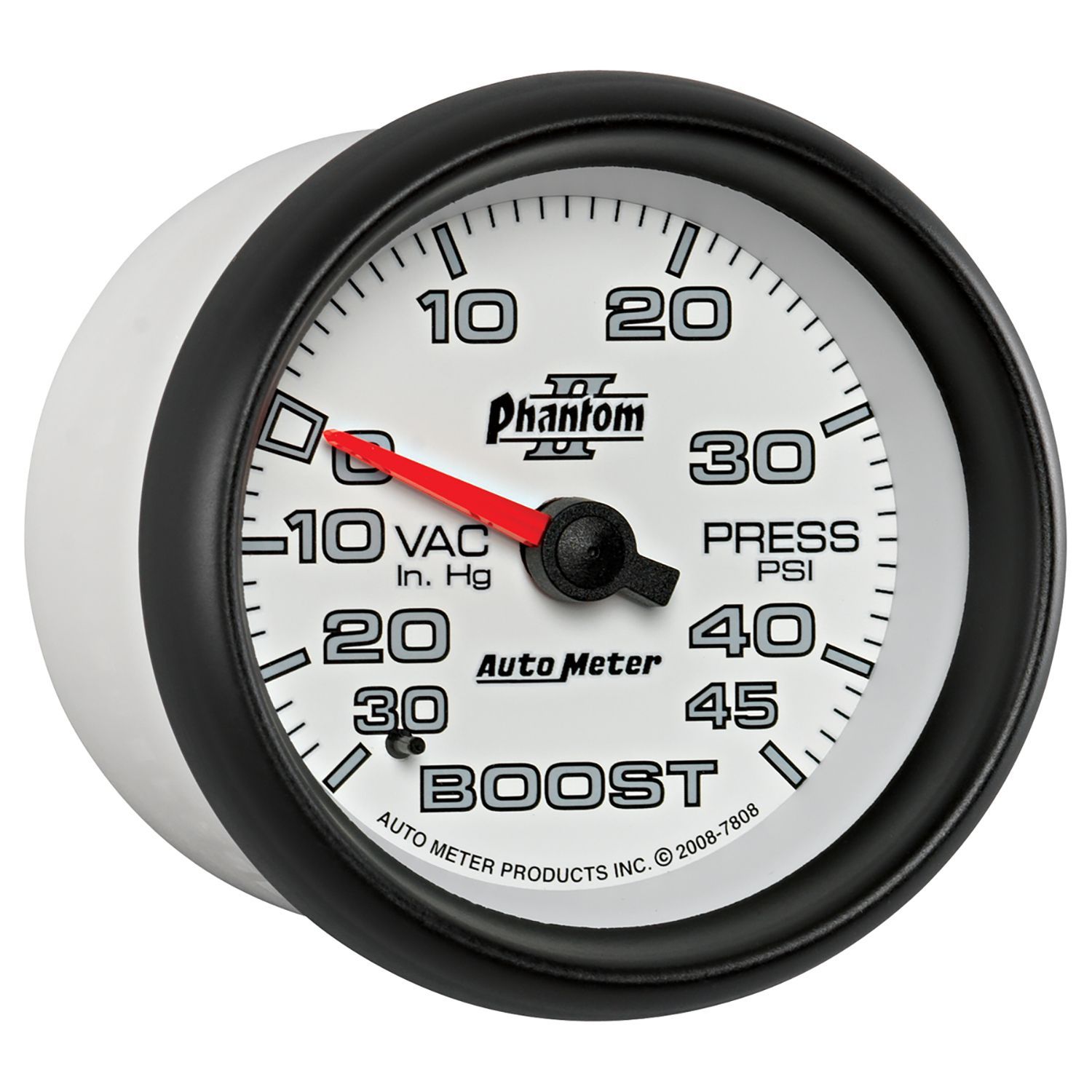 Auto Meter Phantom II Series Boost/Vacuum Gauge AU7808