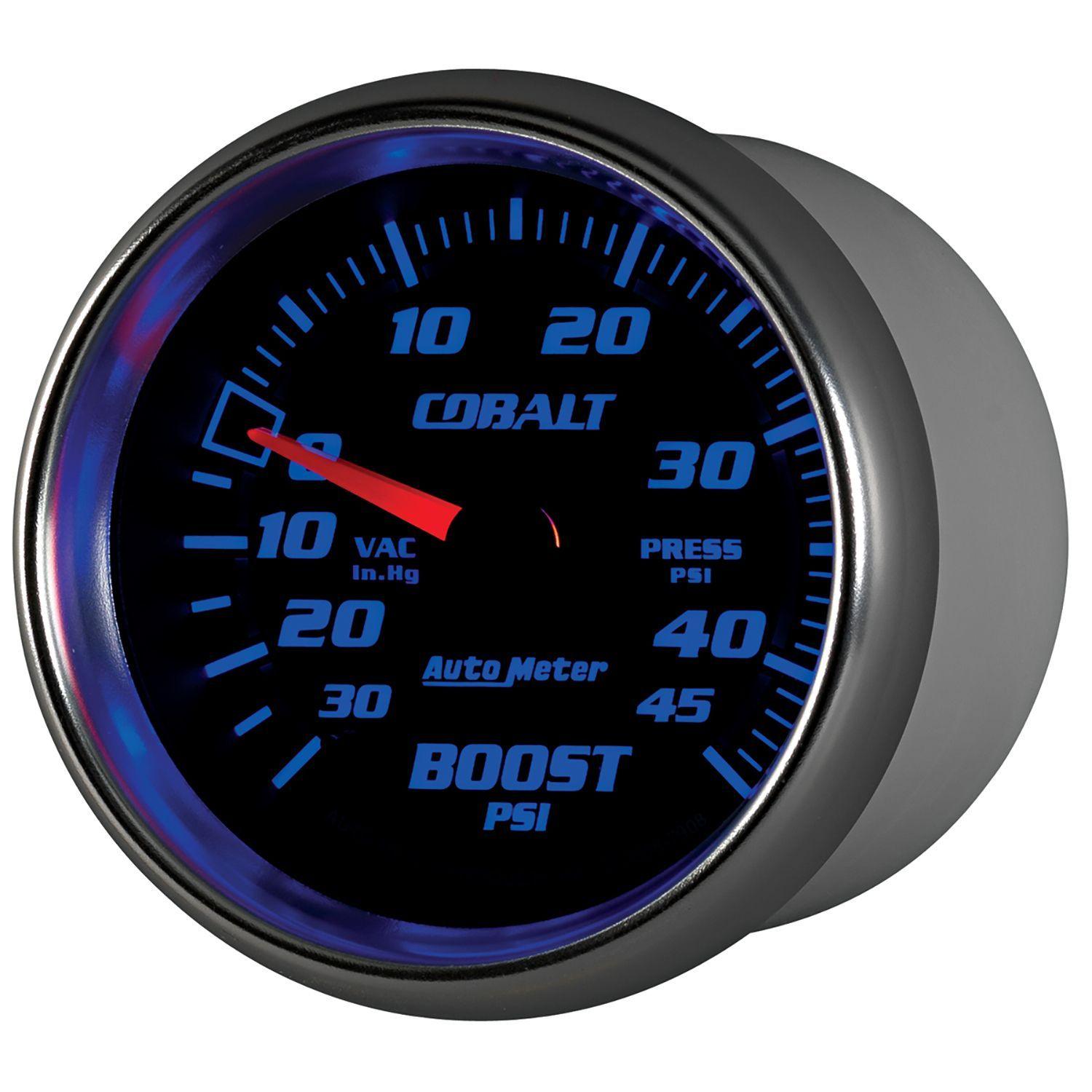 Auto Meter Cobalt Series Boost/Vacuum Gauge AU7908