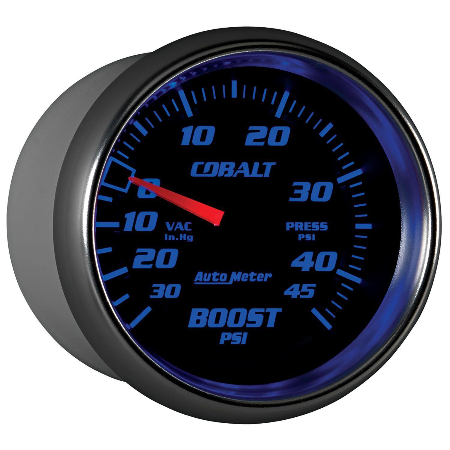 Auto Meter Cobalt Series Boost/Vacuum Gauge AU7908