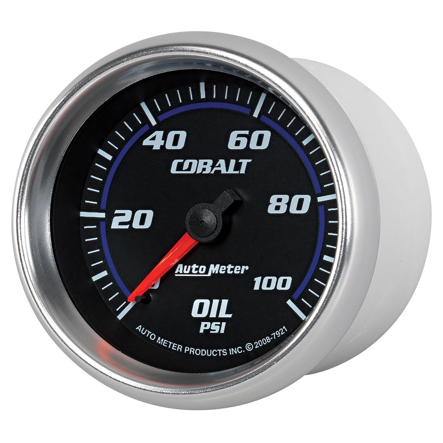 Auto Meter Cobalt Series Oil Pressure Gauge AU7921