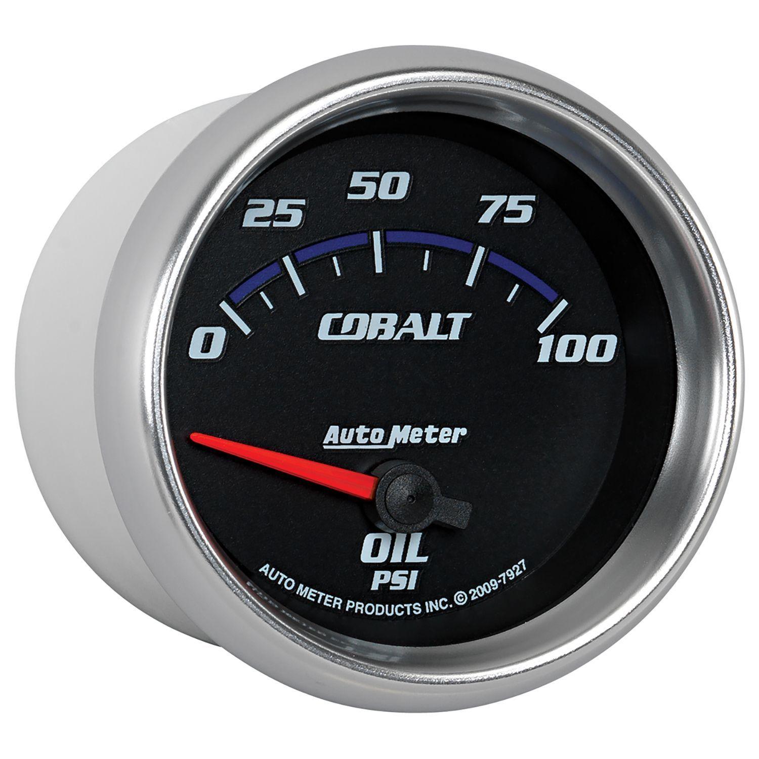 Auto Meter Cobalt Series Oil Pressure Gauge AU7927