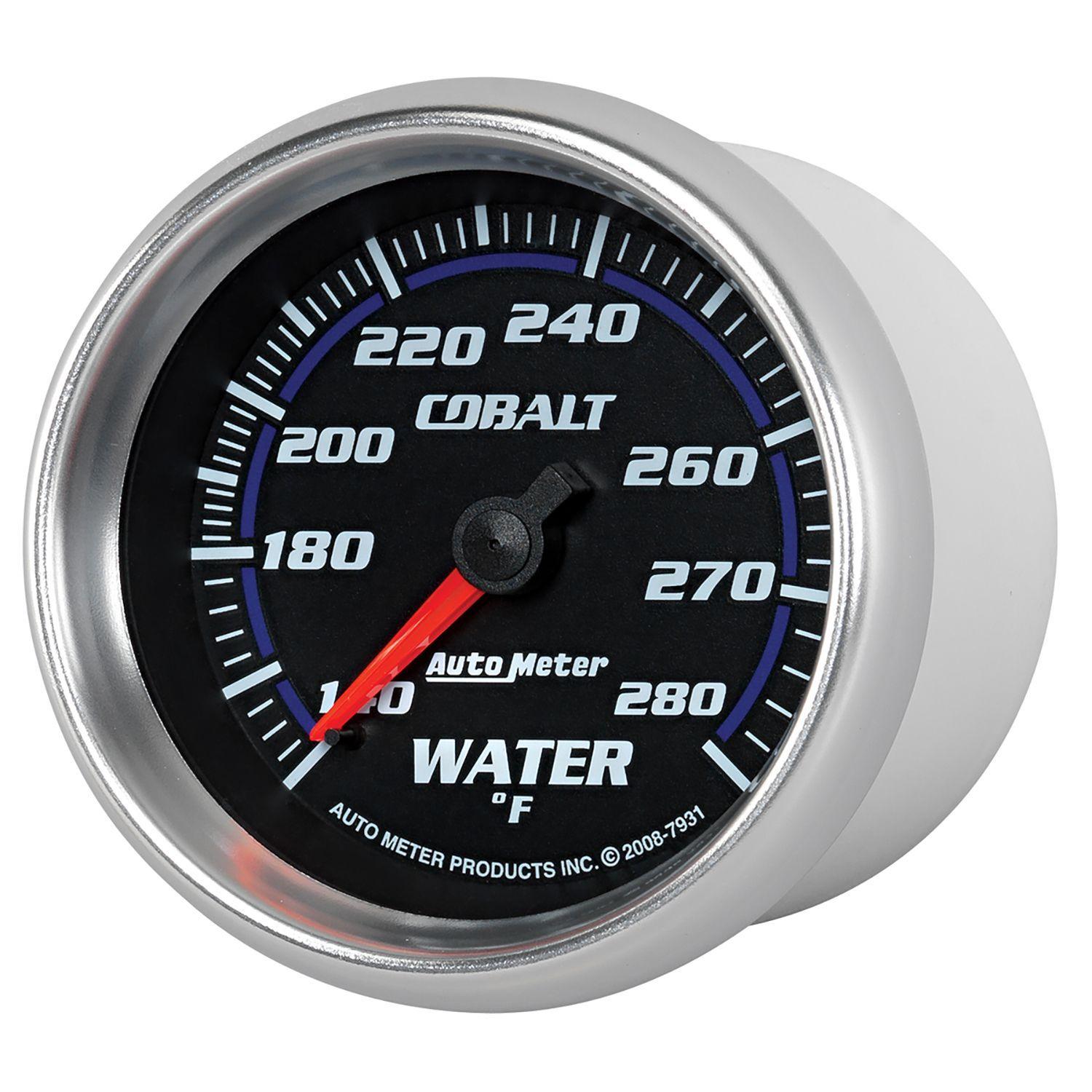 Auto Meter Cobalt Series Water Temperature Gauge AU7931