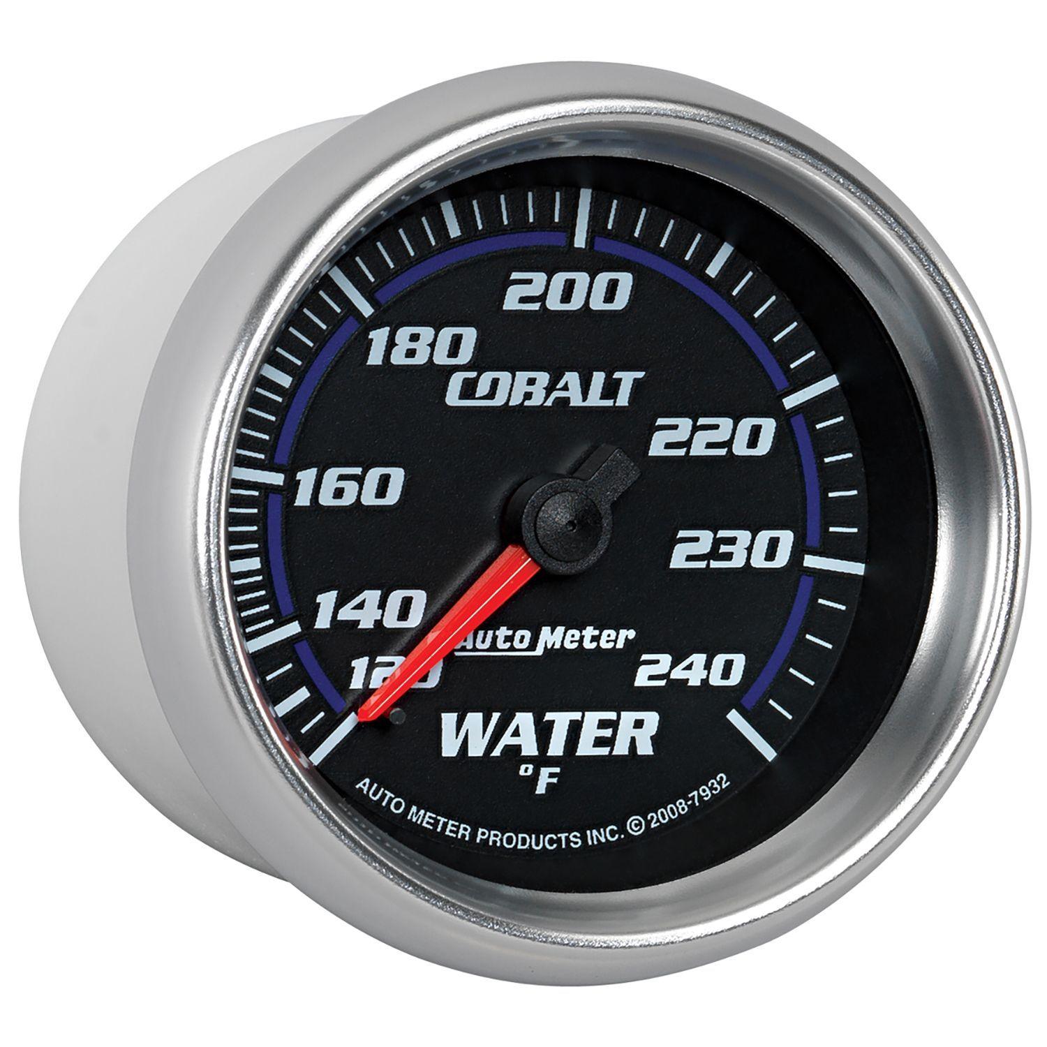 Auto Meter Cobalt Series Water Temperature Gauge AU7932