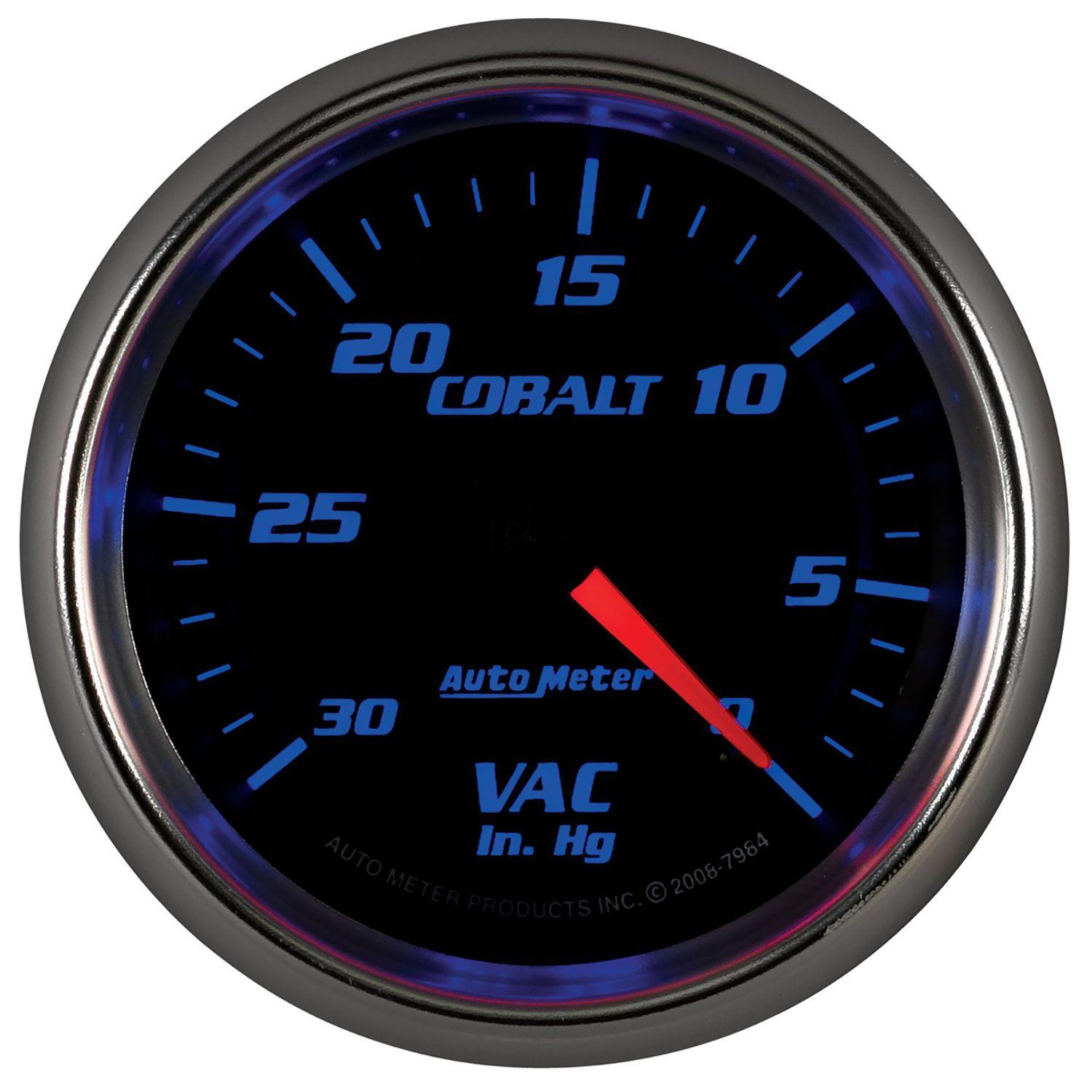 Auto Meter Cobalt Series Vacuum Gauge AU7984