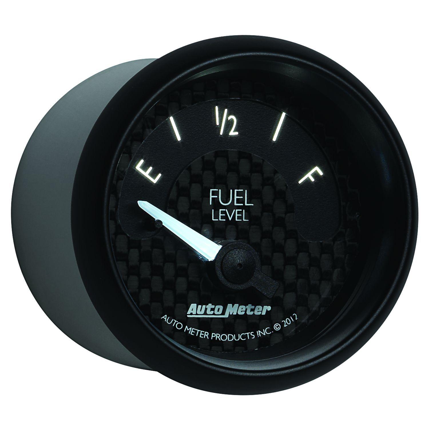 Auto Meter GT Series Fuel Level Gauge AU8016