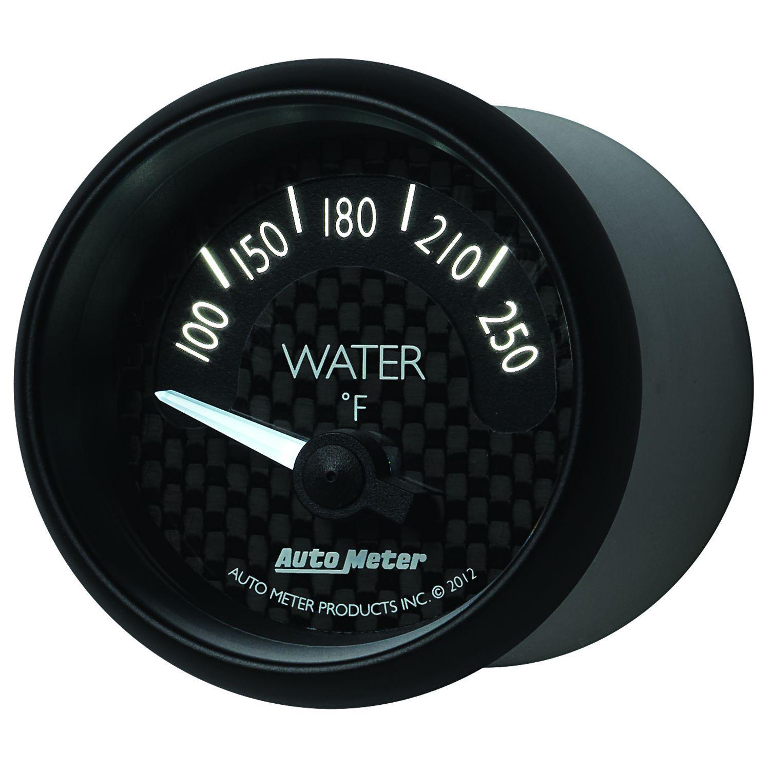 Auto Meter GT Series Water Temperature Gauge AU8037