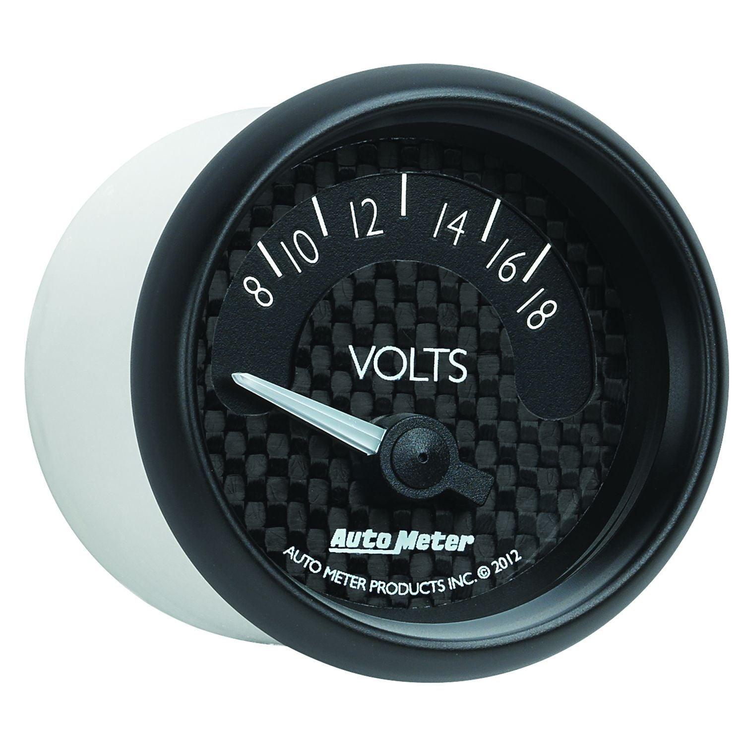 Auto Meter GT Series Voltmeter Gauge AU8092