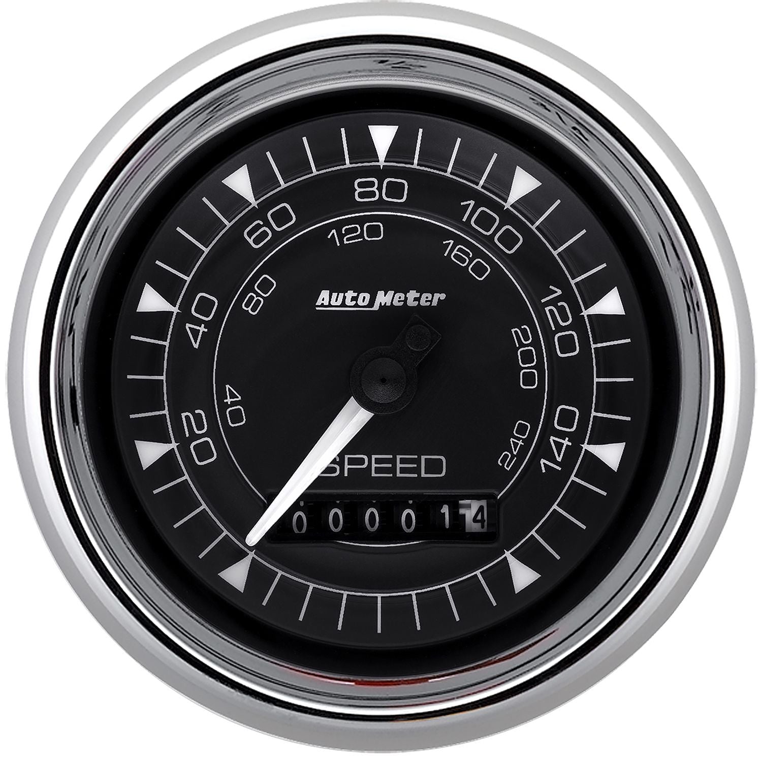 Autometer Chrono Chrome Series Programmable Speedometer (AU9788)