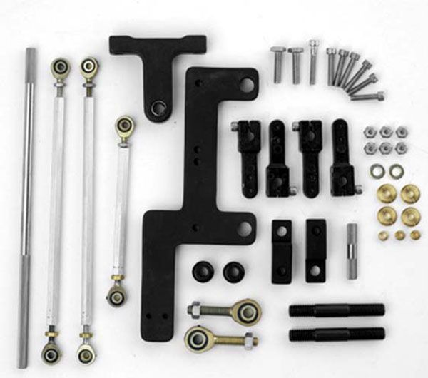 The Blower Shop Dual Carb Linkage Kit B4360