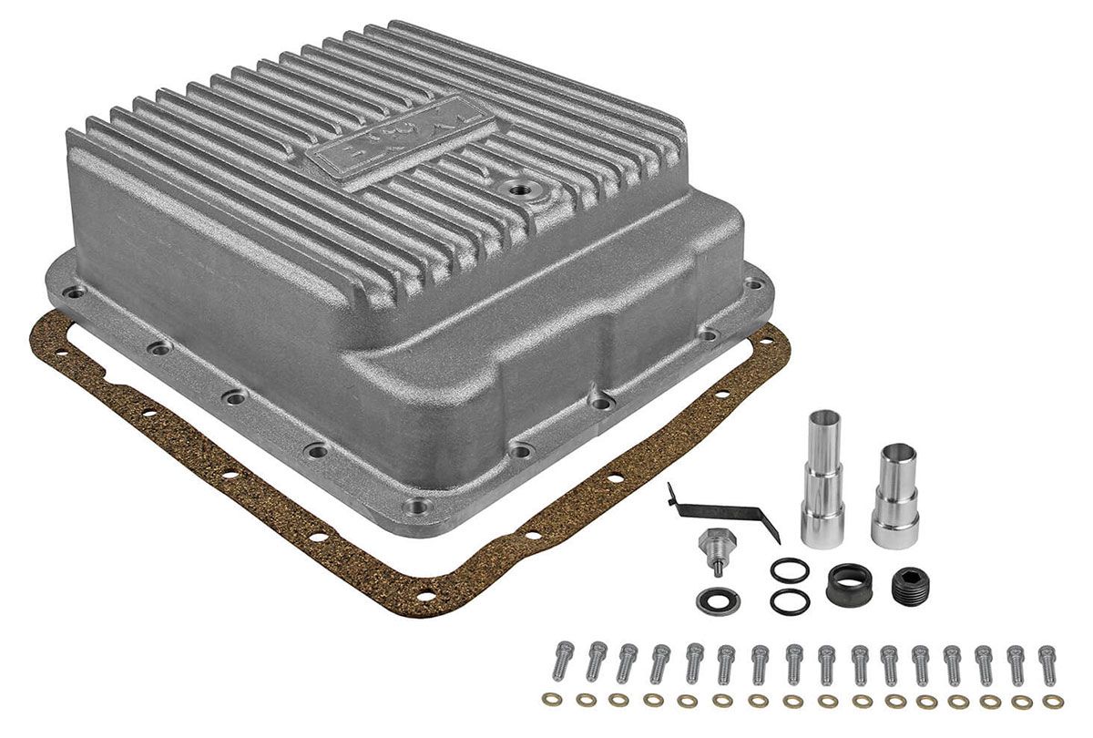 B&M Cast Aluminium Deep Transmission Oil Pan BM70260