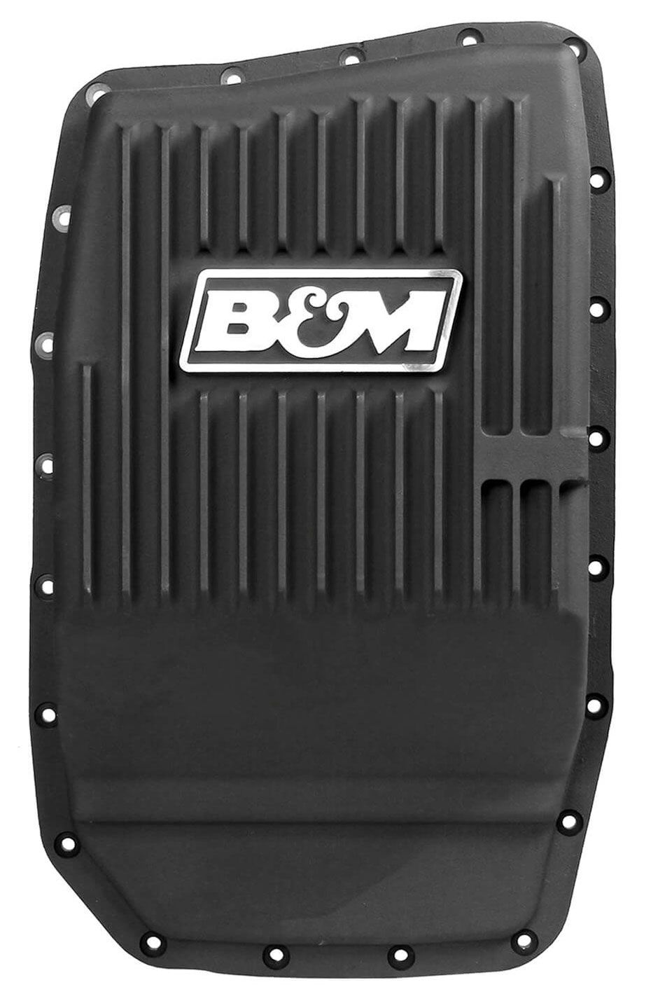 B&M Deep Aluminium Trans Pan, Black BM70394