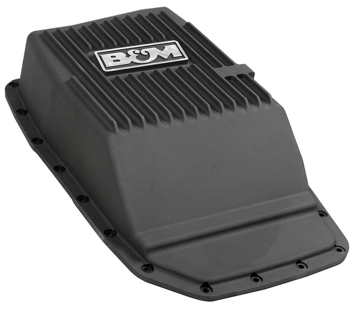 B&M Deep Aluminium Trans Pan, Black BM70394