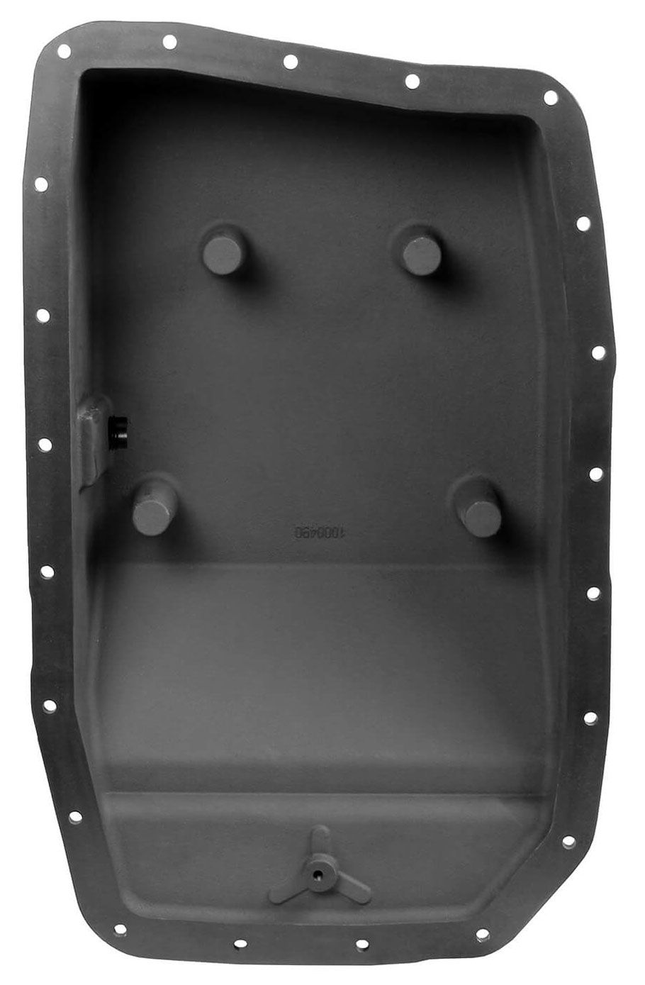 B&M Deep Aluminium Trans Pan, Black BM70394