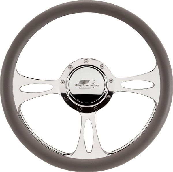 Billet Specialties 14" Billet "Fastlane" Steering Wheel BS30175