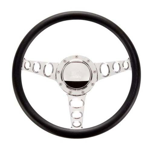 Billet Specialties 14" Billet "Outlaw" Steering Wheel BS30445