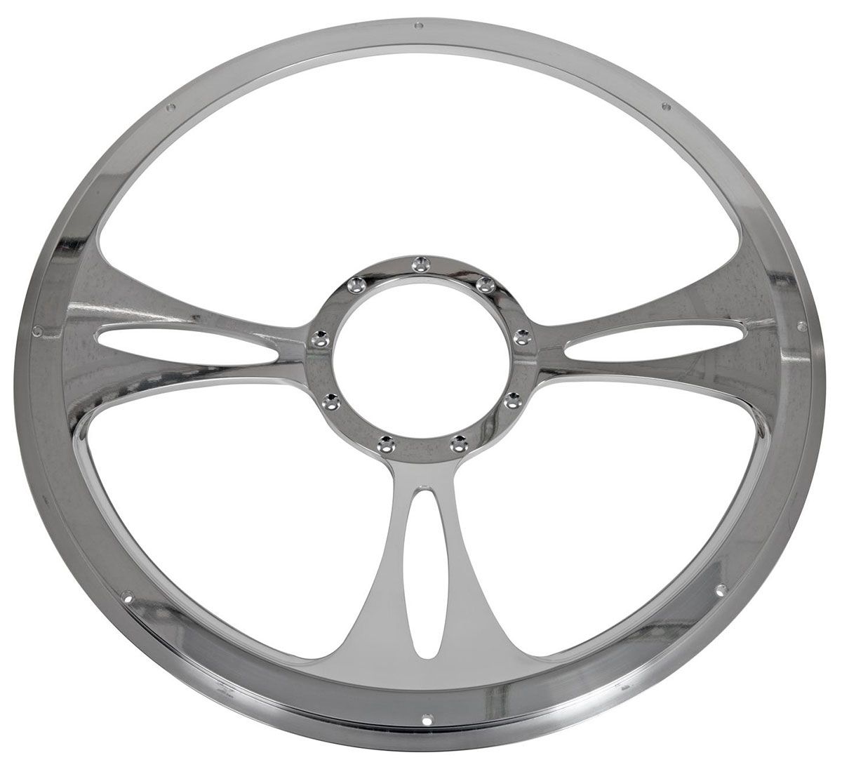 Billet Specialties Fast Lane 15.5" Steering Wheel 12" Wrap BS34175