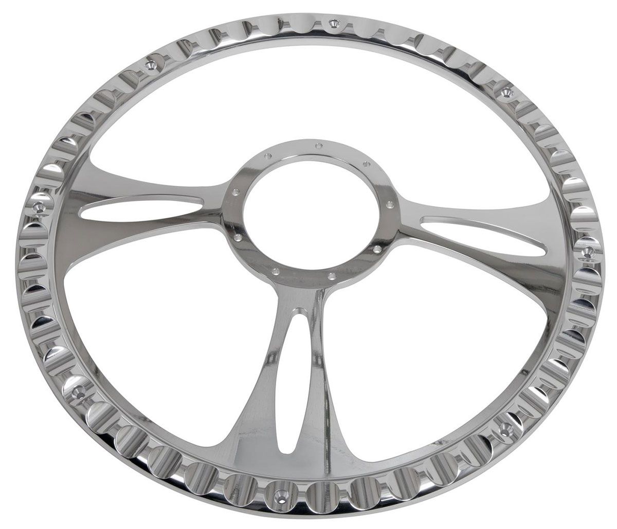 Billet Specialties Fast Lane 15.5" Steering Wheel 12" Wrap BS34175