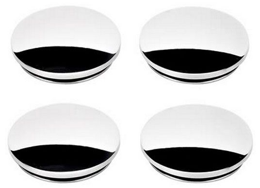 Billet Specialties Replacement Knock-Off Center Caps - Polished BS50020