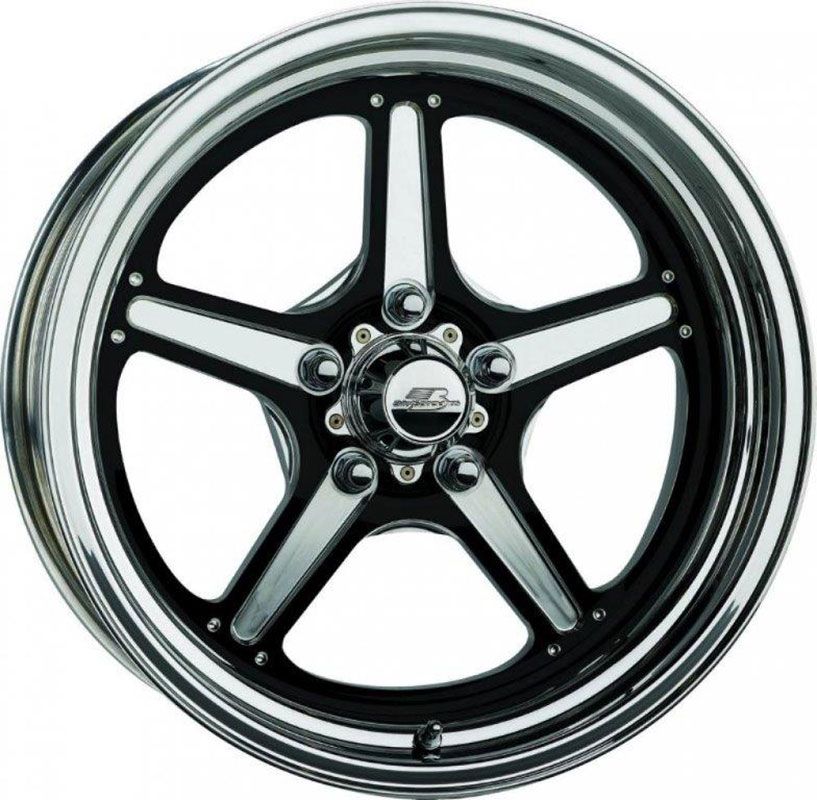 Billet Specialties Street Lite Wheel 15" x 10" - Black BSBRS035106145N