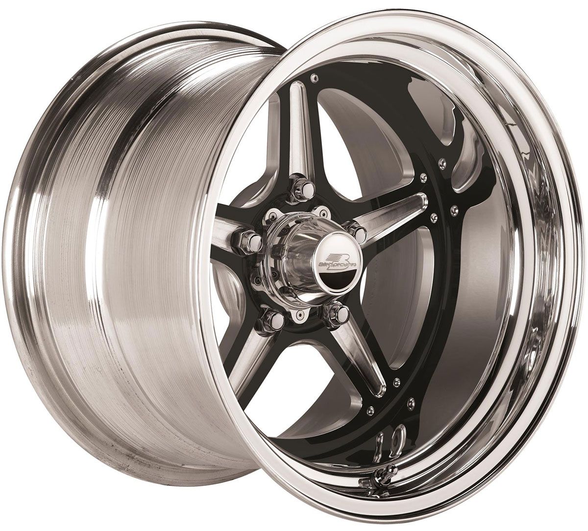 Billet Specialties Street Lite 15x10" Wheel, Black BSBRS035106545N