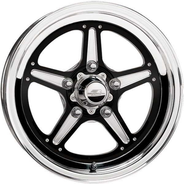 Billet Specialties Street Lite Wheel 15" x 8" - Black BSBRS035806545N