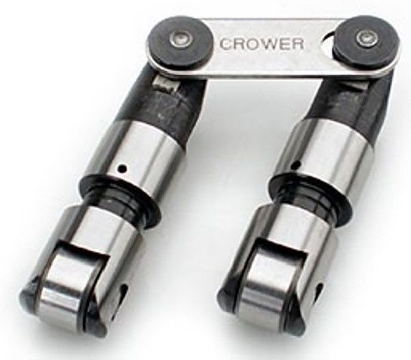Crower Severe-Duty Cutaway O/size Bearing Solid Roller Lifters, .903" dia./.812" Brg C6