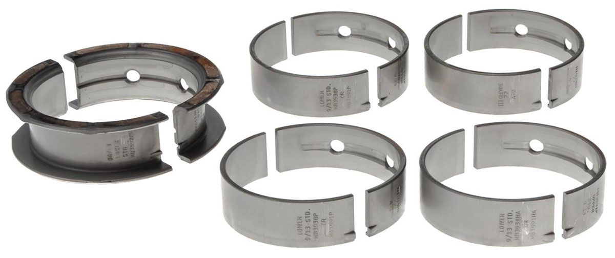 Clevite P Series Main Bearing Set .010" CLMS2199P 010