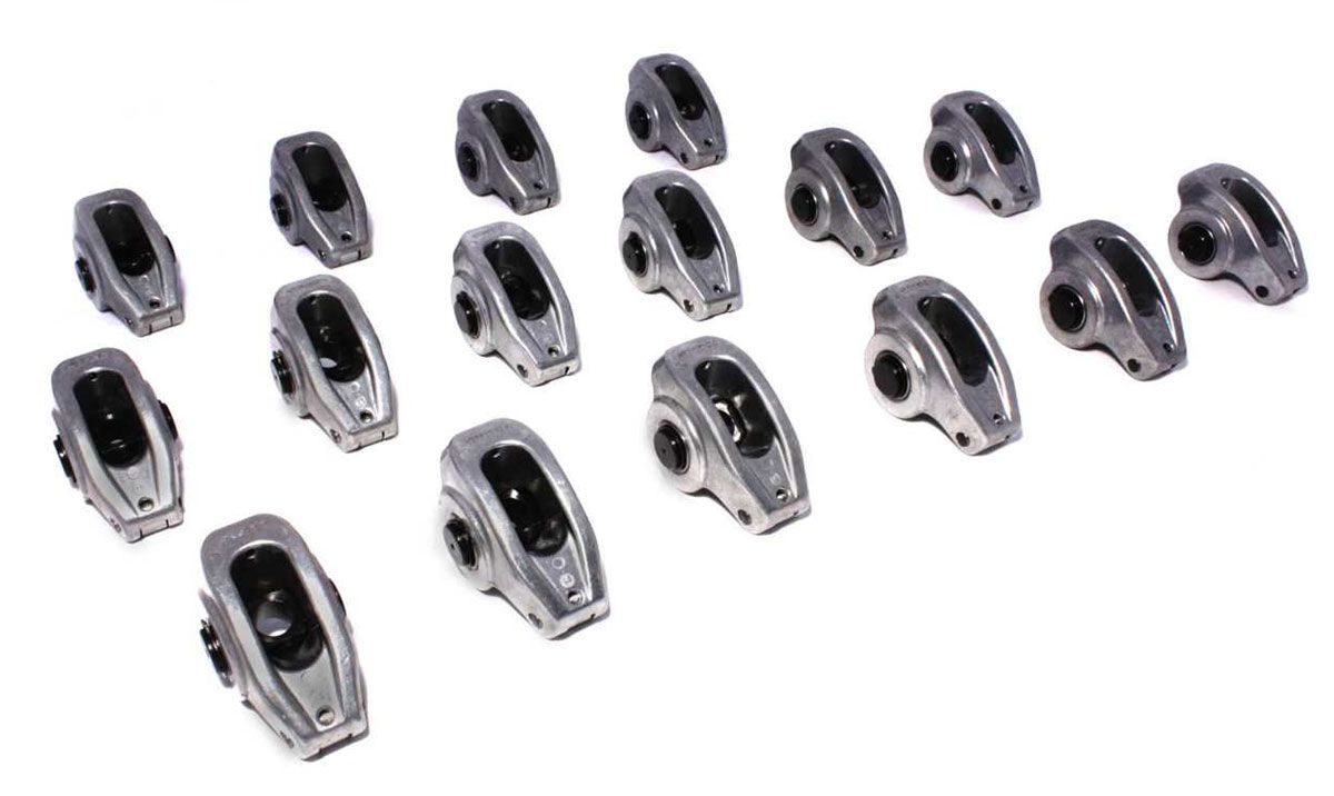 COMP Cams High Energy Die Cast Aluminium Roller Rocker Arms 3/8" Stud Dia, 1.6 Ratio CO170