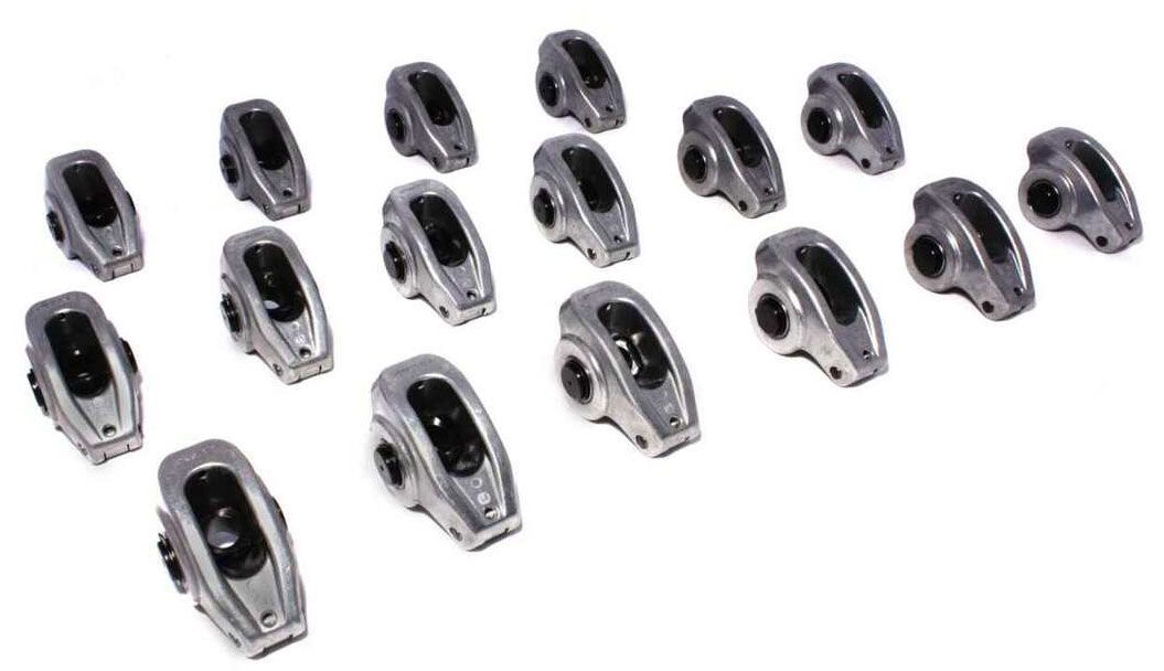 COMP Cams High Energy Die Cast Aluminium Roller Rocker Arms 7/16" Stud Dia, 1.6 Ratio CO17