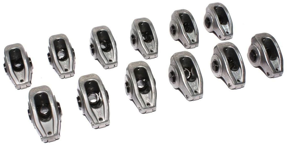 COMP Cams High Energy Die Cast Aluminium Roller Rocker Arms 3/8" Stud Dia, 1.6 Ratio CO170