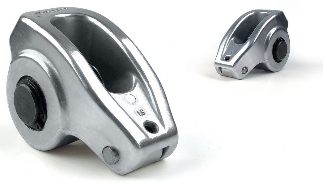 COMP Cams High Energy Die Cast Aluminium Roller Rocker Arms 7/16" Stud Dia, 1.6 Ratio CO17