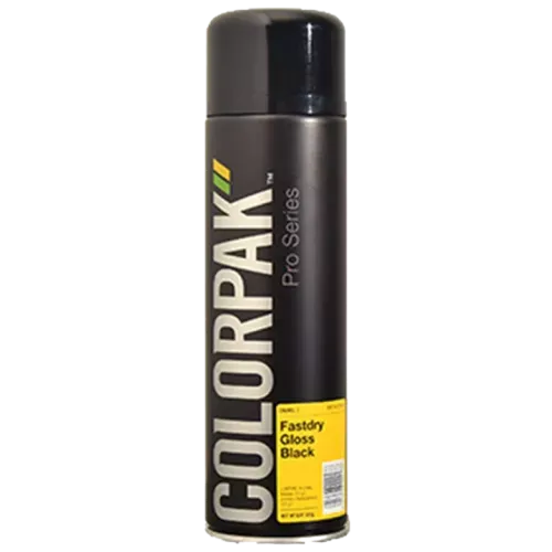 COLORPAK FAST DRY ENAMEL GLOSS BLACK