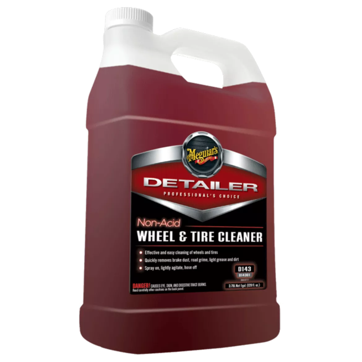 MEGUIARS D14301 NON ACID WHEEL AND TIRE CLEANER 3.78L