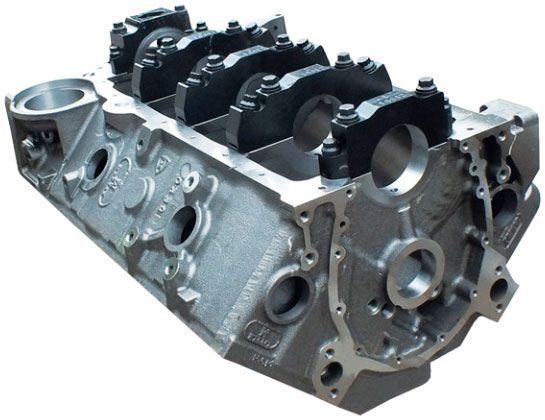 Dart S/B Chev Little M2 Sportsman Engine Block, 4.000" Bore, 350 Mains, 9.025" Deck D