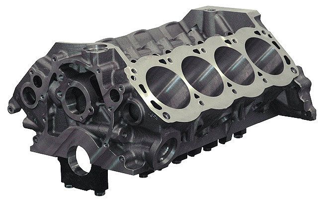 Dart Ford Windsor Iron Eagle Engine Block, 4.125" Bore, 351C Mains, 9.500" Deck DA313