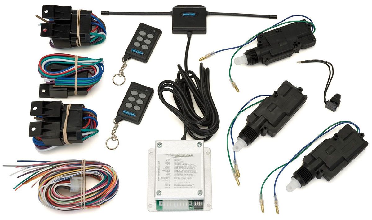 Dakota Digital Four Channel Remote Entry S ystem DAKCMD-10K-2