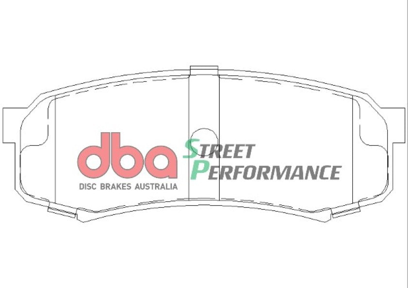 Brake Pad to suit Toyota Land Cruiser Prado 95-15 DBA SP PERFORMANCE Rear