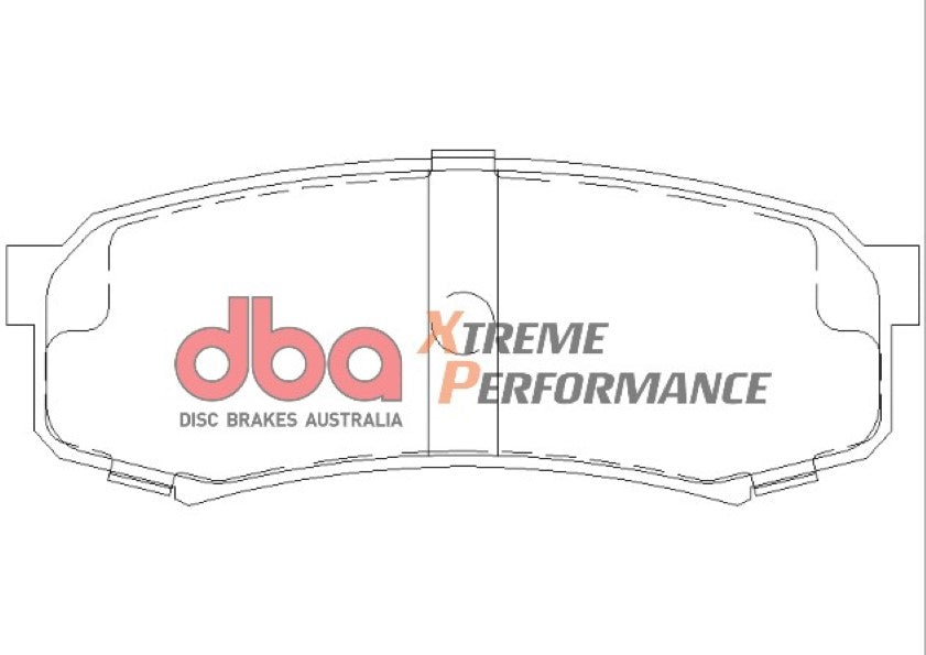 Brake Pad to suit Toyota Land Cruiser Prado 95-15 DBA XP PERFORMANCE Rear