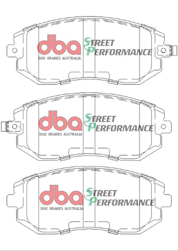 Subaru Forester SG/SG9/SF/SF5/SH/SHH 98-13 DBA SP PERFORMANCE Front Brake Pad